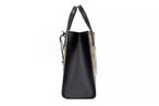 Mini Signet Printed Leather Crossbody Tote