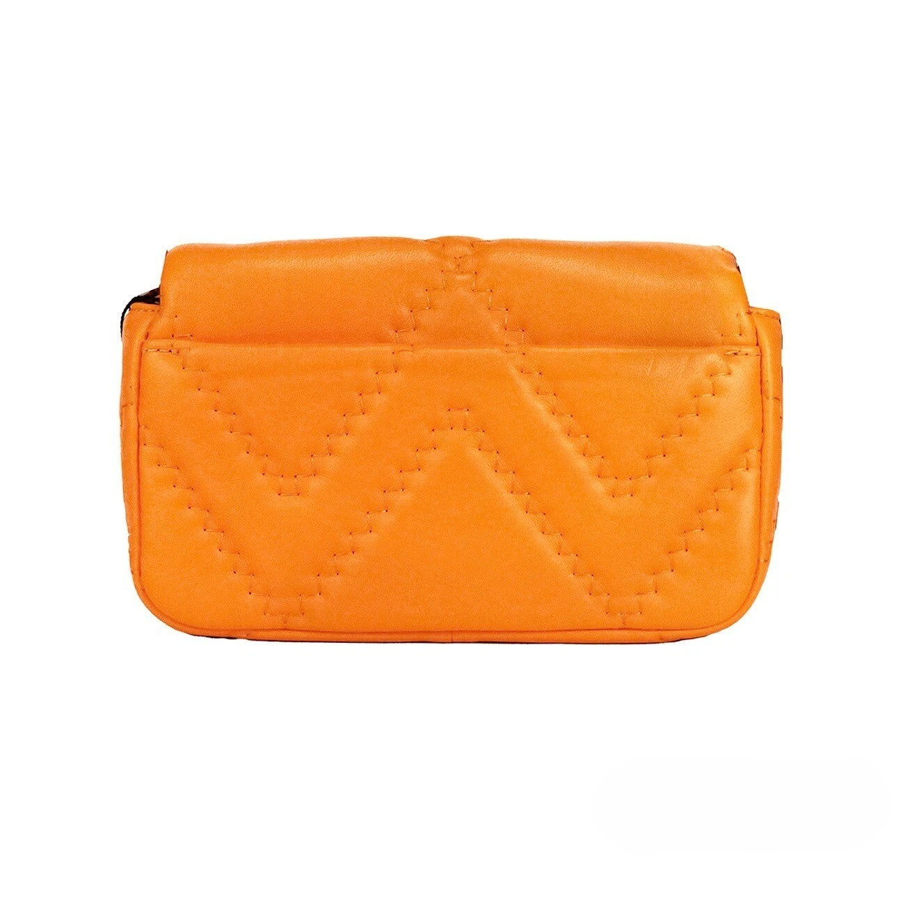 Scorched Quilted Leather Mini The J Marc Shoulder Bag