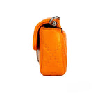 Scorched Quilted Leather Mini The J Marc Shoulder Bag