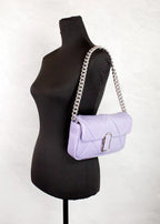 The J Marc Daybreak Diamond Quilted Leather Shoulder Crossbody Bag