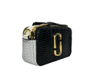 The Snapshot Snake Skin Crossbody Bag