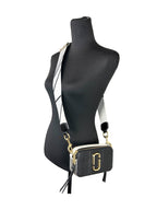 The Snapshot Snake Skin Crossbody Bag