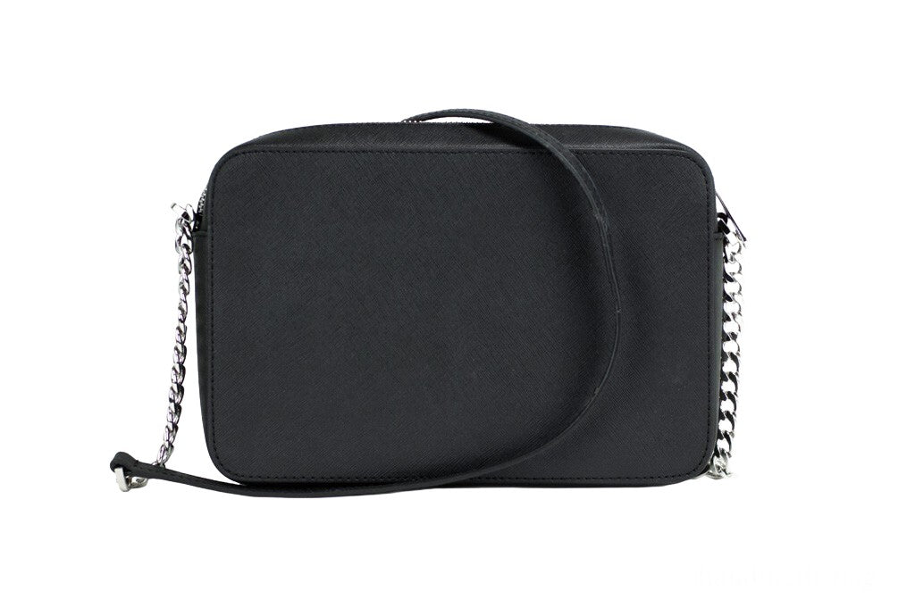 Large Jet Set Saffiano Leather Crossbody