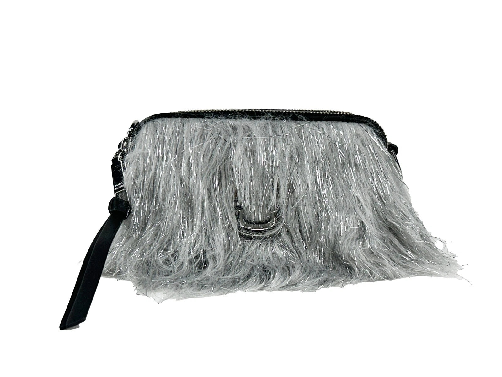 Leather And Fur Creature Crossbody Bag
