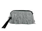 Leather And Fur Creature Crossbody Bag