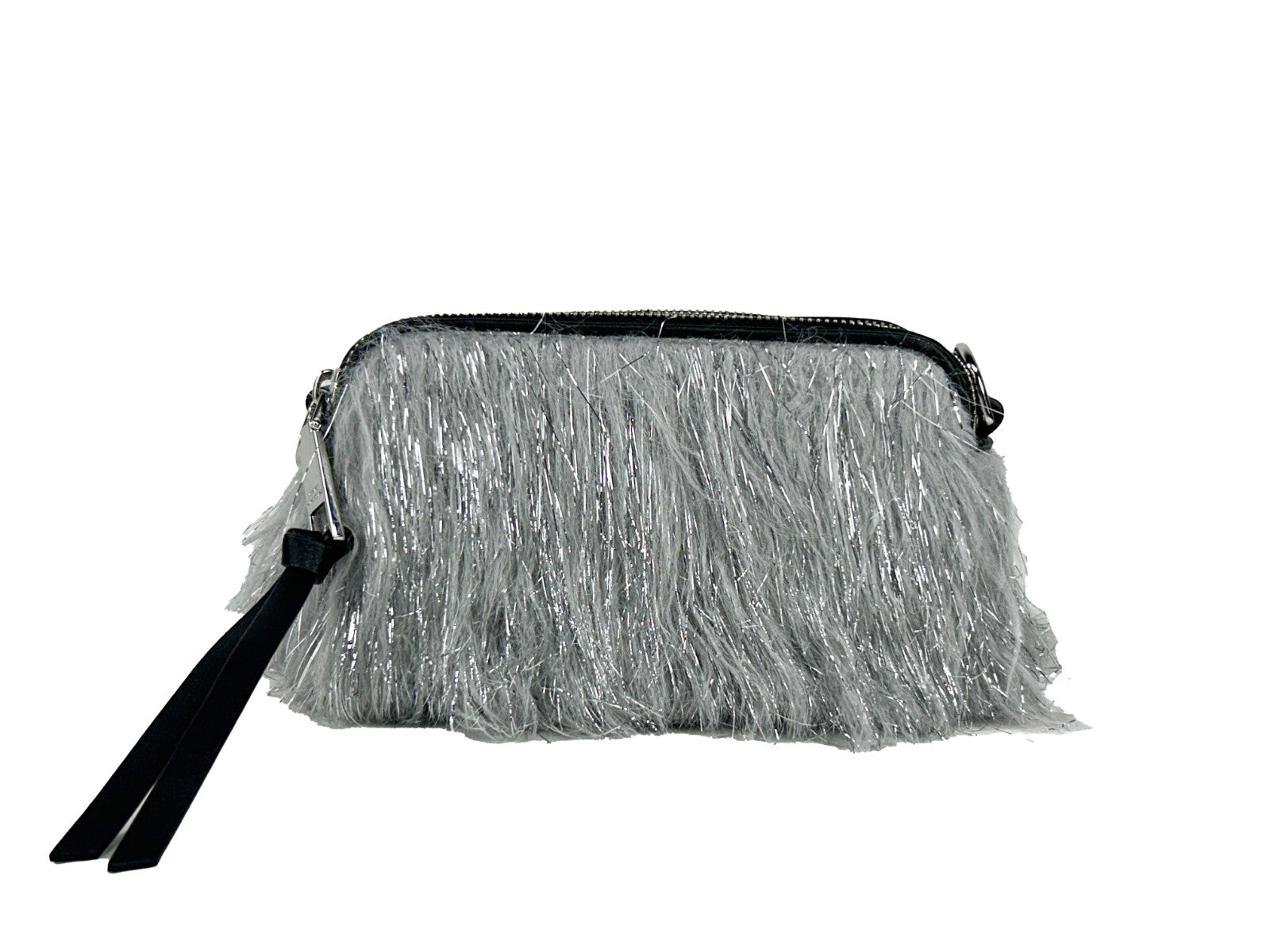 Leather And Fur Creature Crossbody Bag