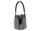 Mini Monogram Leather Crossbody Bucket Bag
