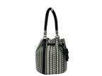 Mini Monogram Leather Crossbody Bucket Bag
