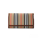 Hannah Icon Stripe Archive E-Canvas Leather Crossbody Bag