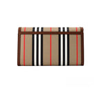 Hannah Icon Stripe Archive E-Canvas Leather Crossbody Bag
