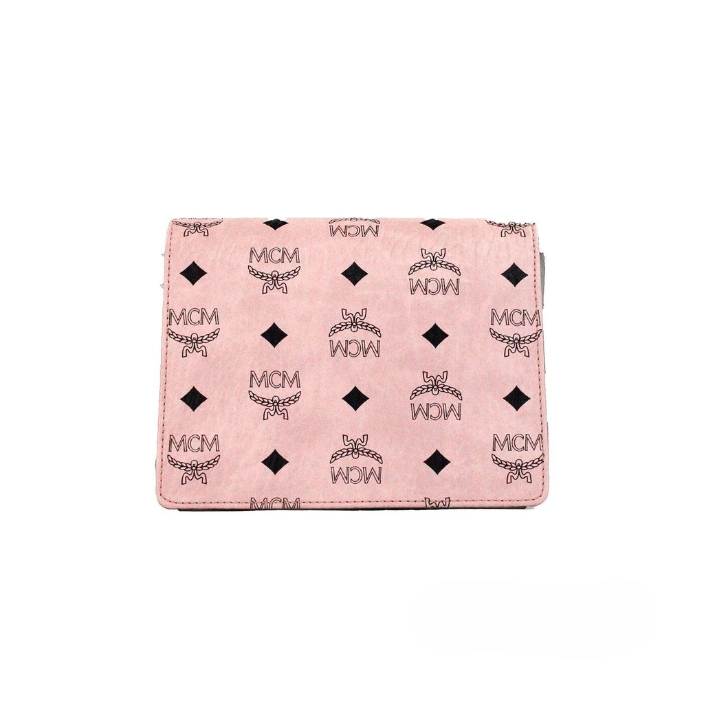 Signature Patricia Leather Mini Flap Lock Crossbody Bag
