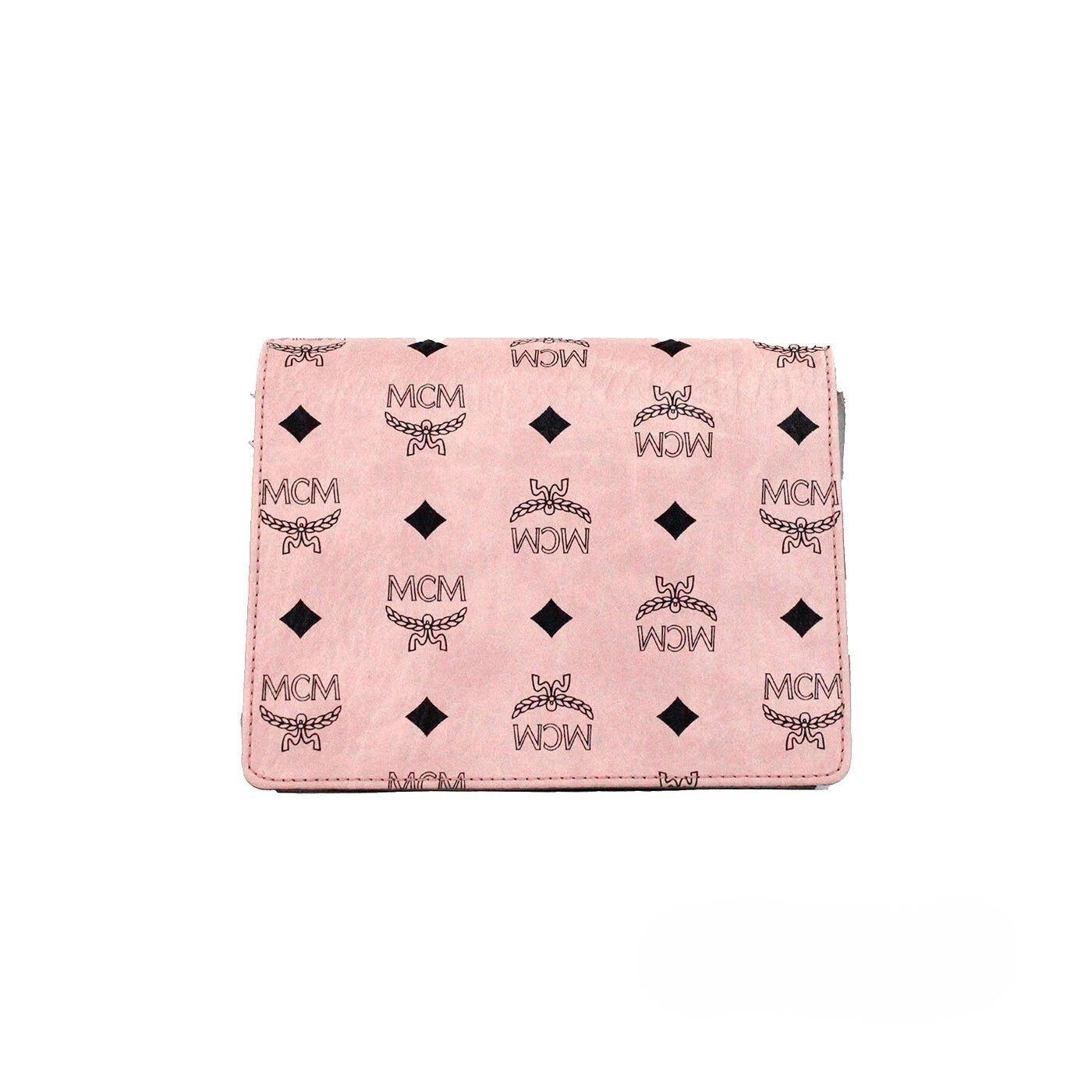 Signature Patricia Leather Mini Flap Lock Crossbody Bag