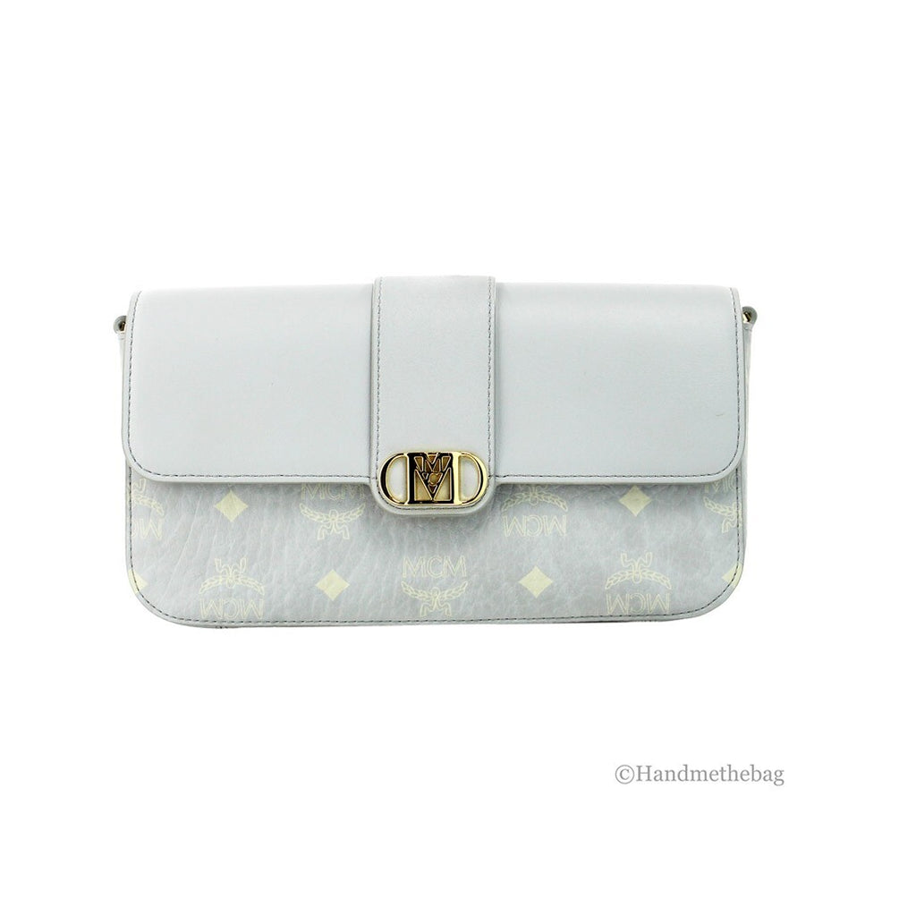 Small Mode Travia Pebbled Leather Shoulder Crossbody Clutch