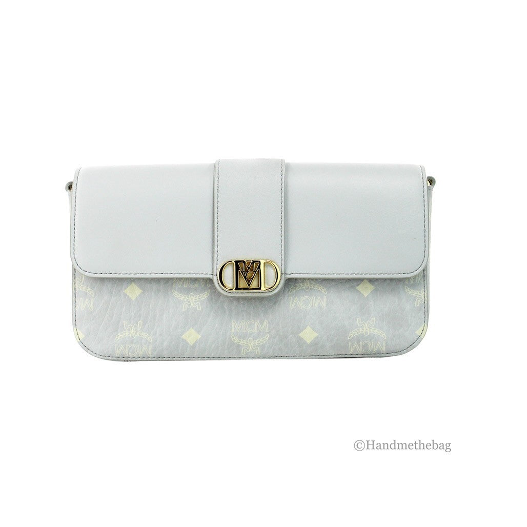 Small Mode Travia Pebbled Leather Shoulder Crossbody Clutch