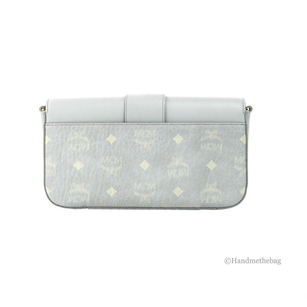 Small Mode Travia Pebbled Leather Shoulder Crossbody Clutch