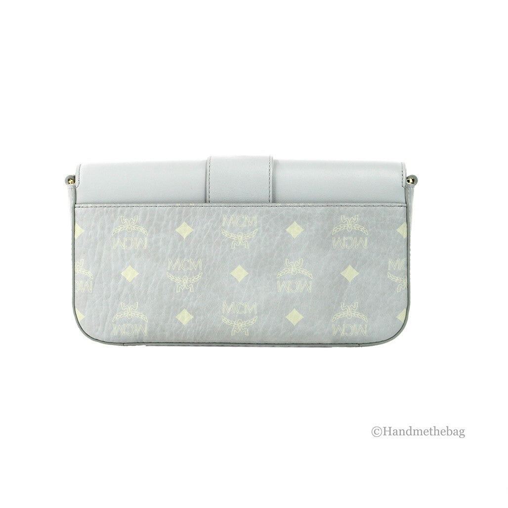 Small Mode Travia Pebbled Leather Shoulder Crossbody Clutch