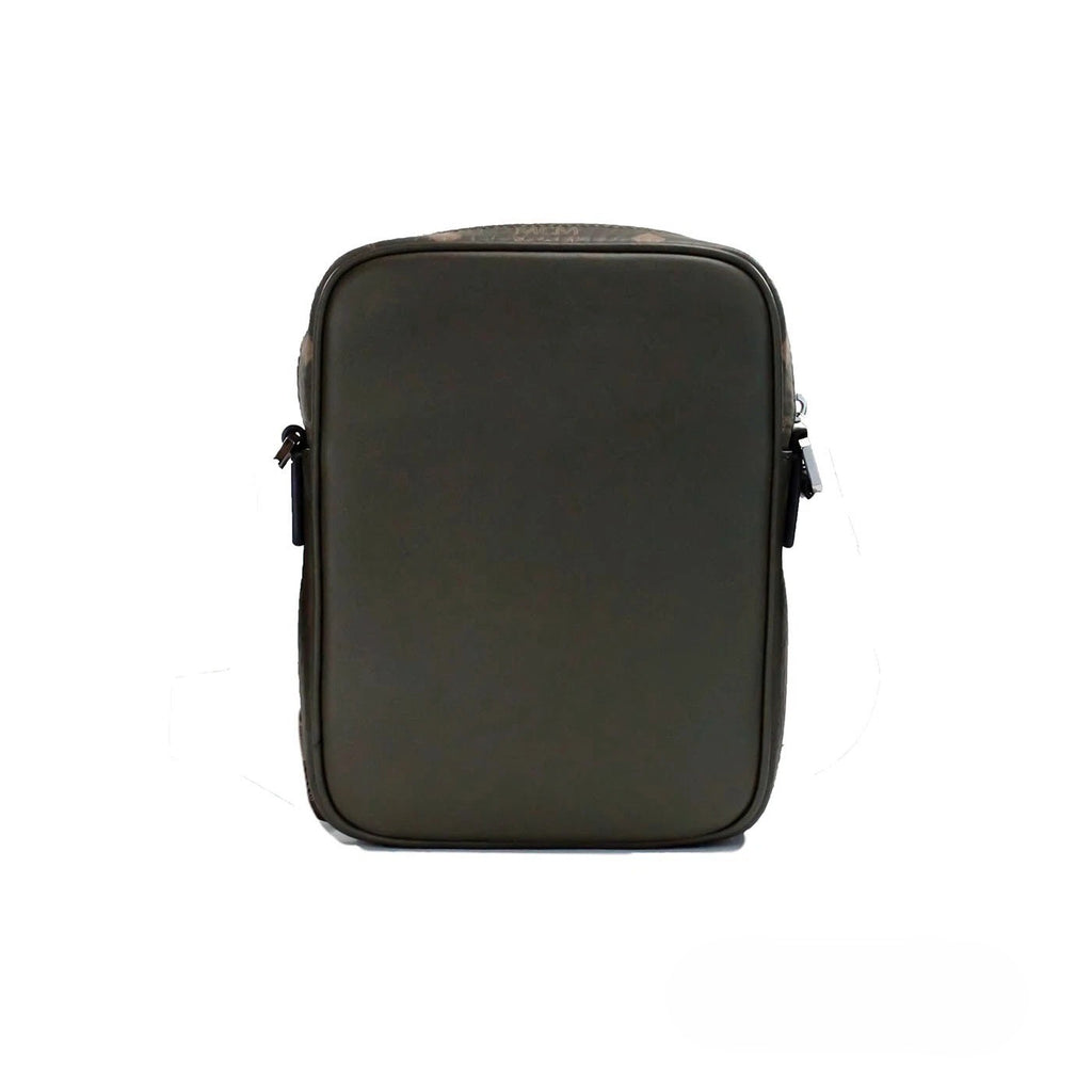 Visetos Mixed Leather Camera Crossbody Bag