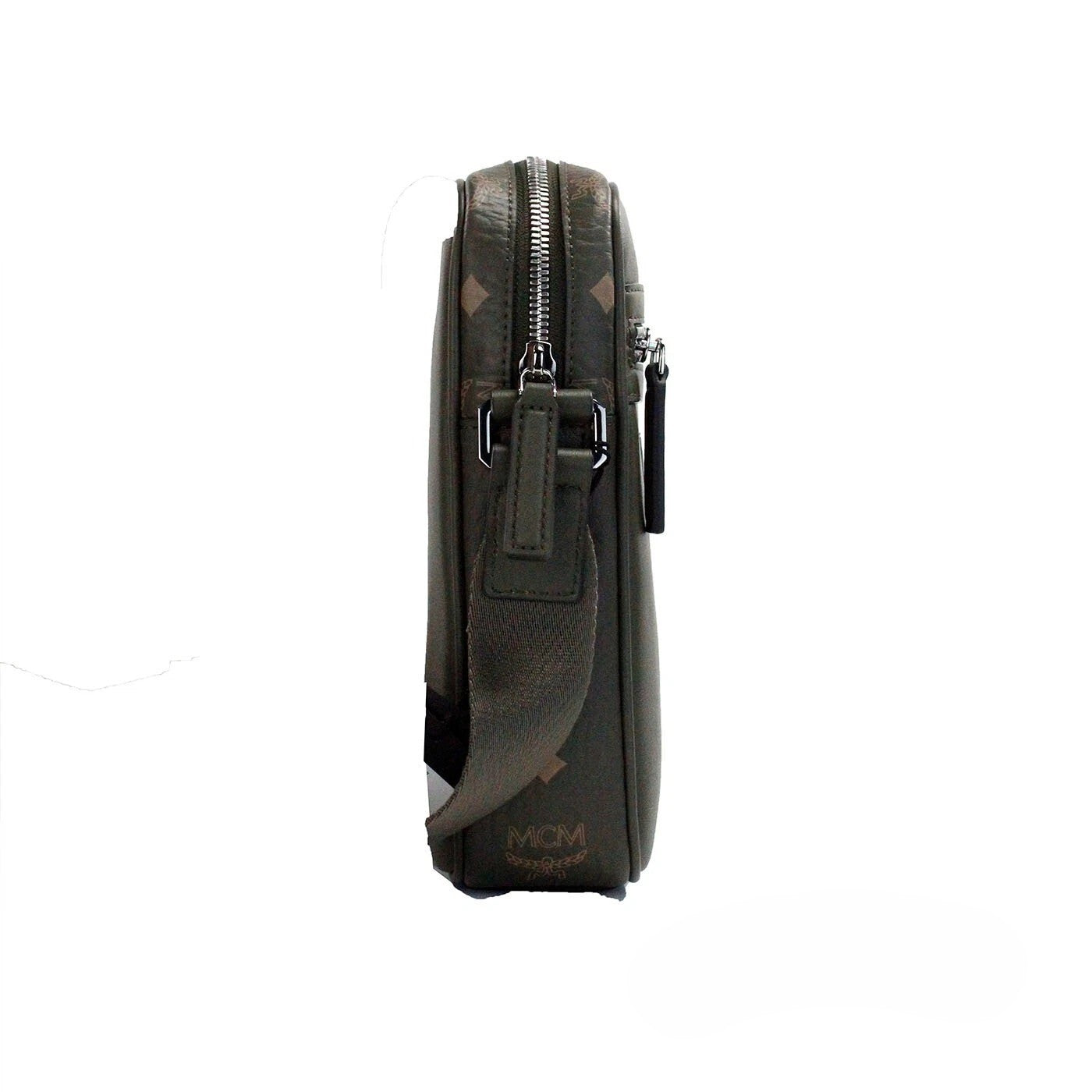 Visetos Mixed Leather Camera Crossbody Bag