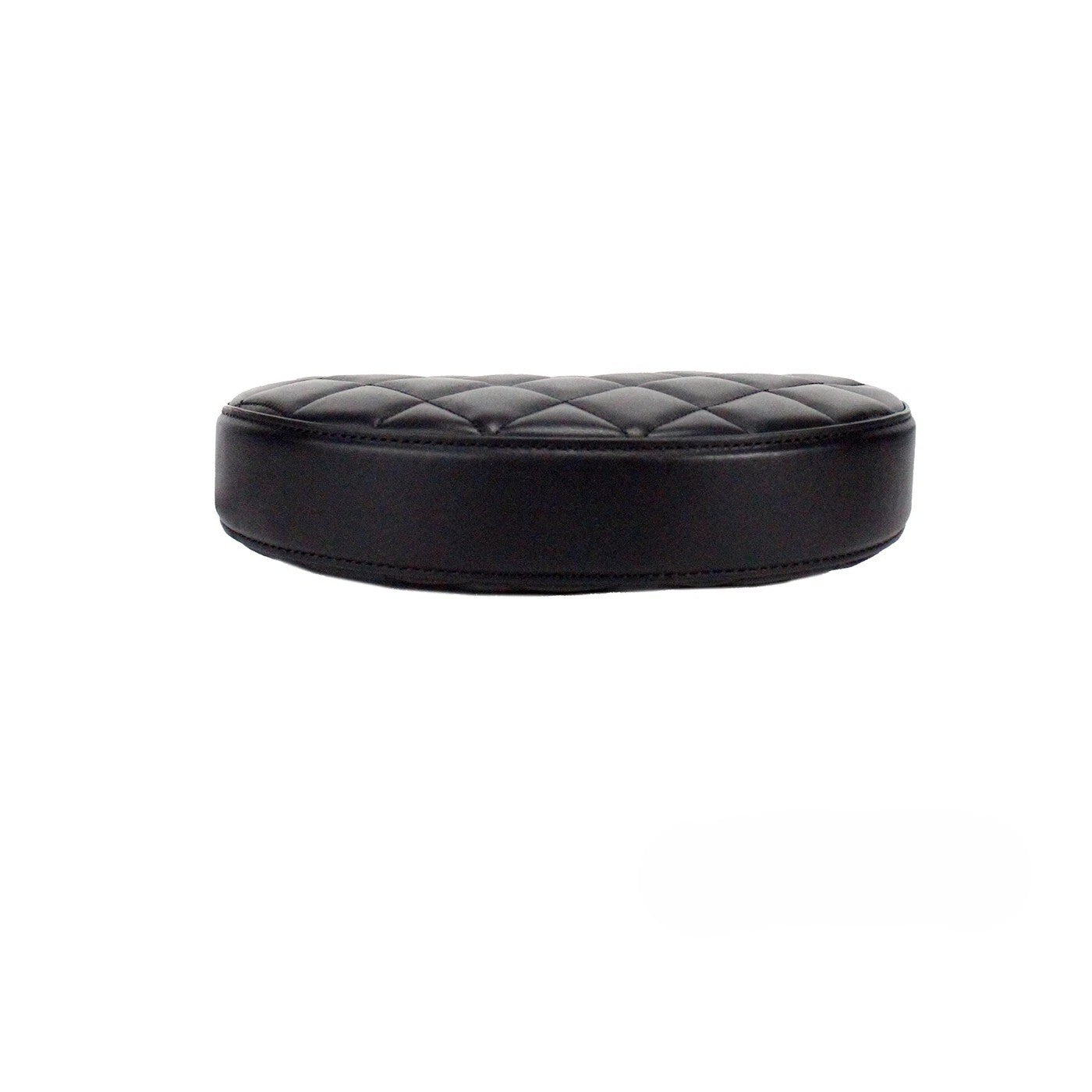 Carey Small Black Quilted Leather Crossbody Bag