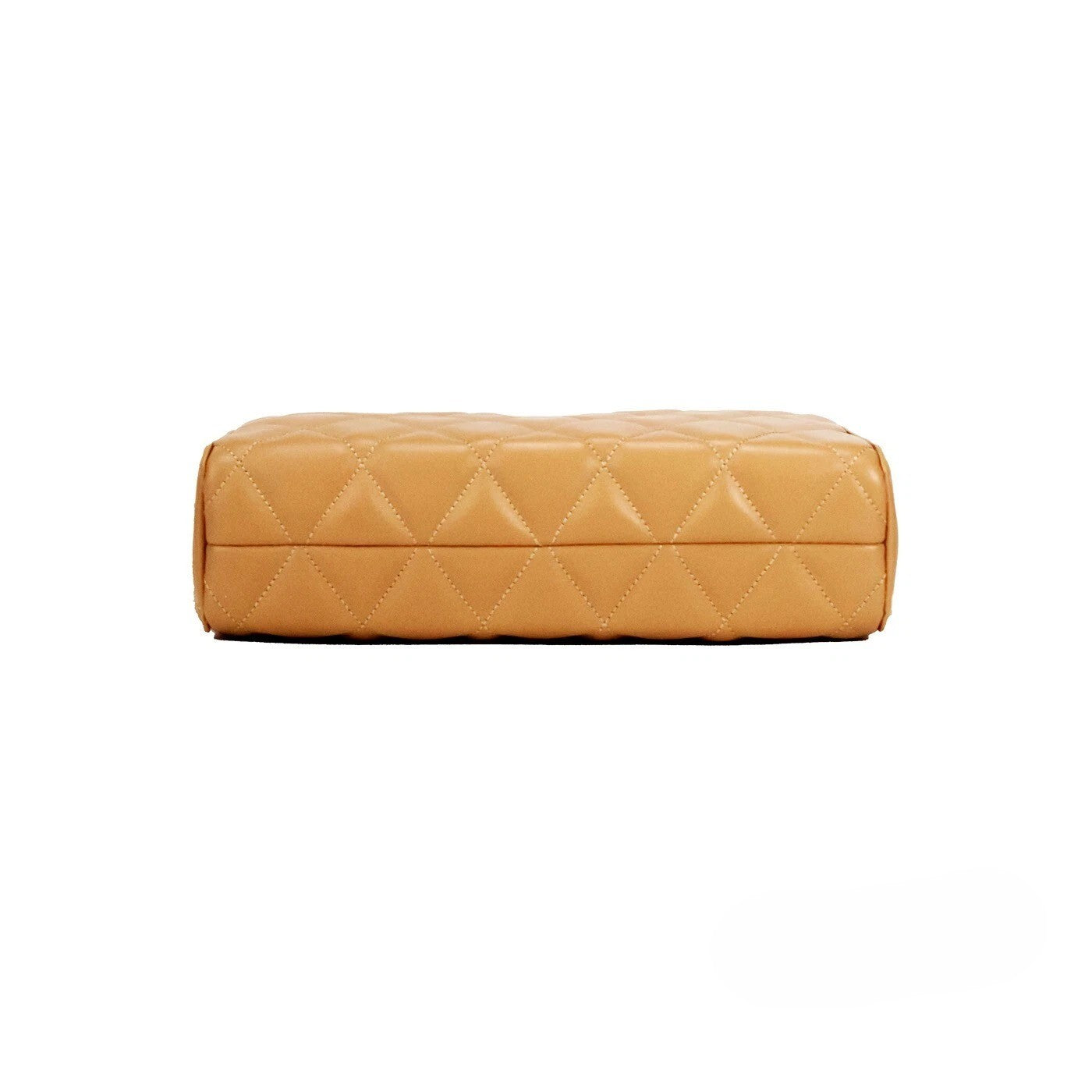 Mini Tiramisu Quilted Smooth Leather Camera Crossbody Bag