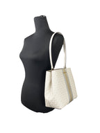 Medium Leather And Pvc Bucket Shoulder Bag