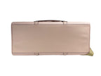 Extra Large Powder Blush PVC Top Zip Weekender Luggage Bag