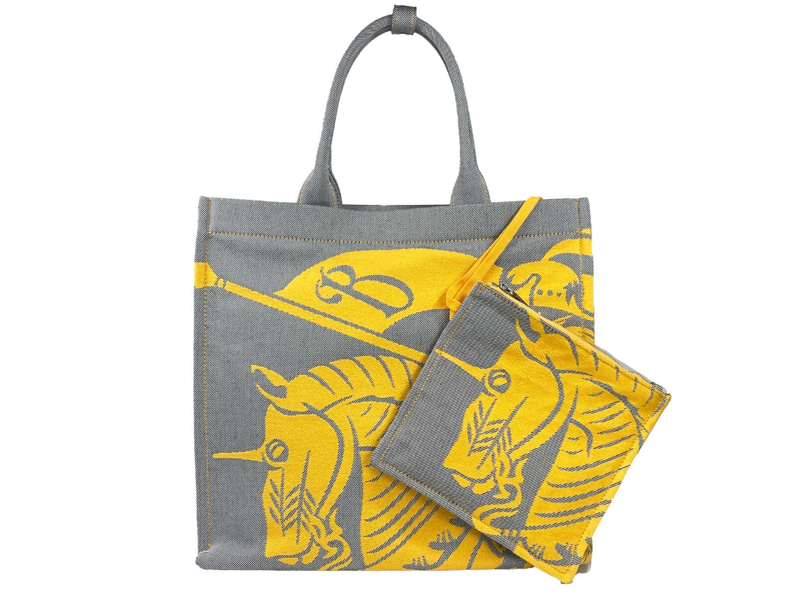 EKD Canvas Tote Bag With Coin Pouch