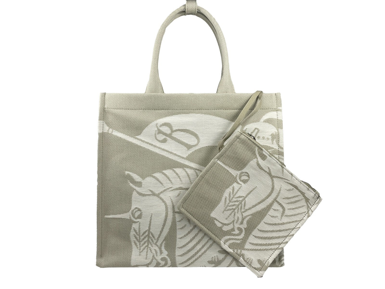 EKD Canvas Tote Bag With Coin Pouch