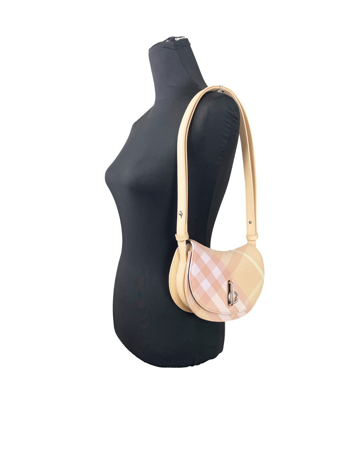 Mini Check Rocking Horse Crossbody Bag