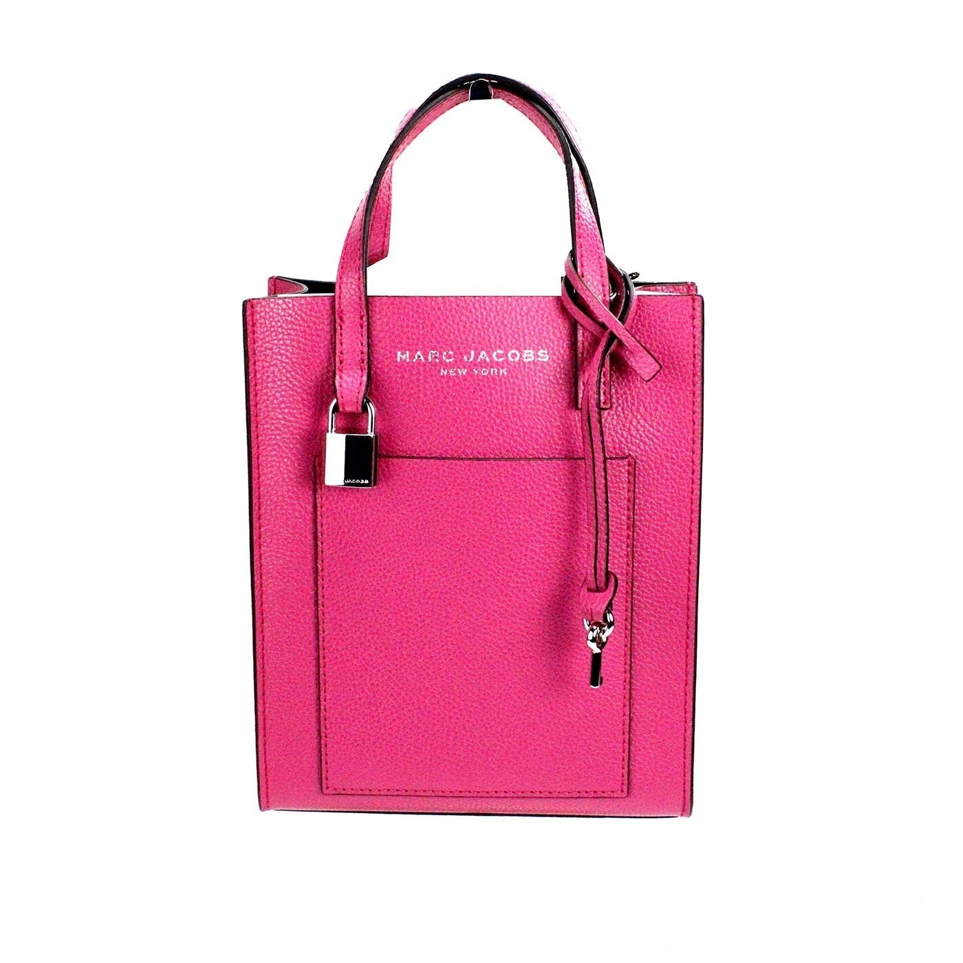 Mini Grind Cactus Flower Pebbled Leather Crossbody Tote