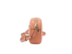 Jet Set Travel Medium Sherbert Leather Oval Camera Crossbody Bag