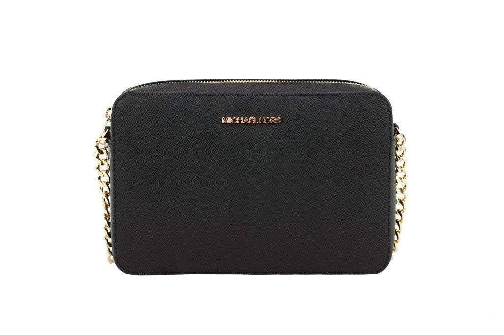 Jet Set Saffiano Leather Crossbody Bag