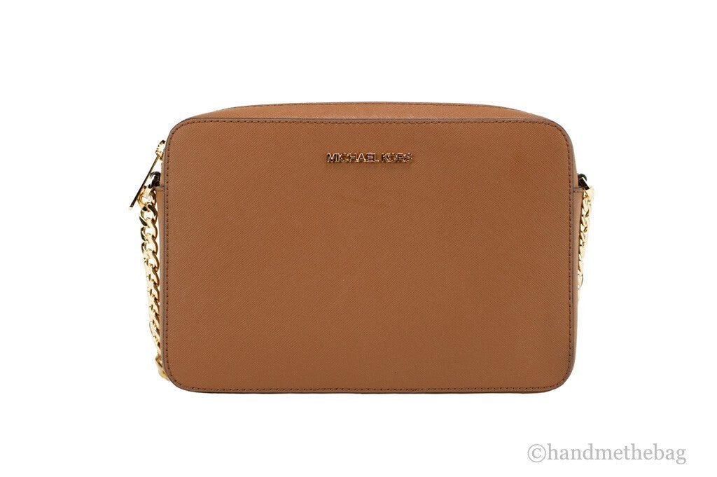 Jet Set Saffiano Leather Crossbody Bag