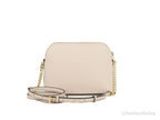 Jet Set Travel Dome Leather Crossbody Bag