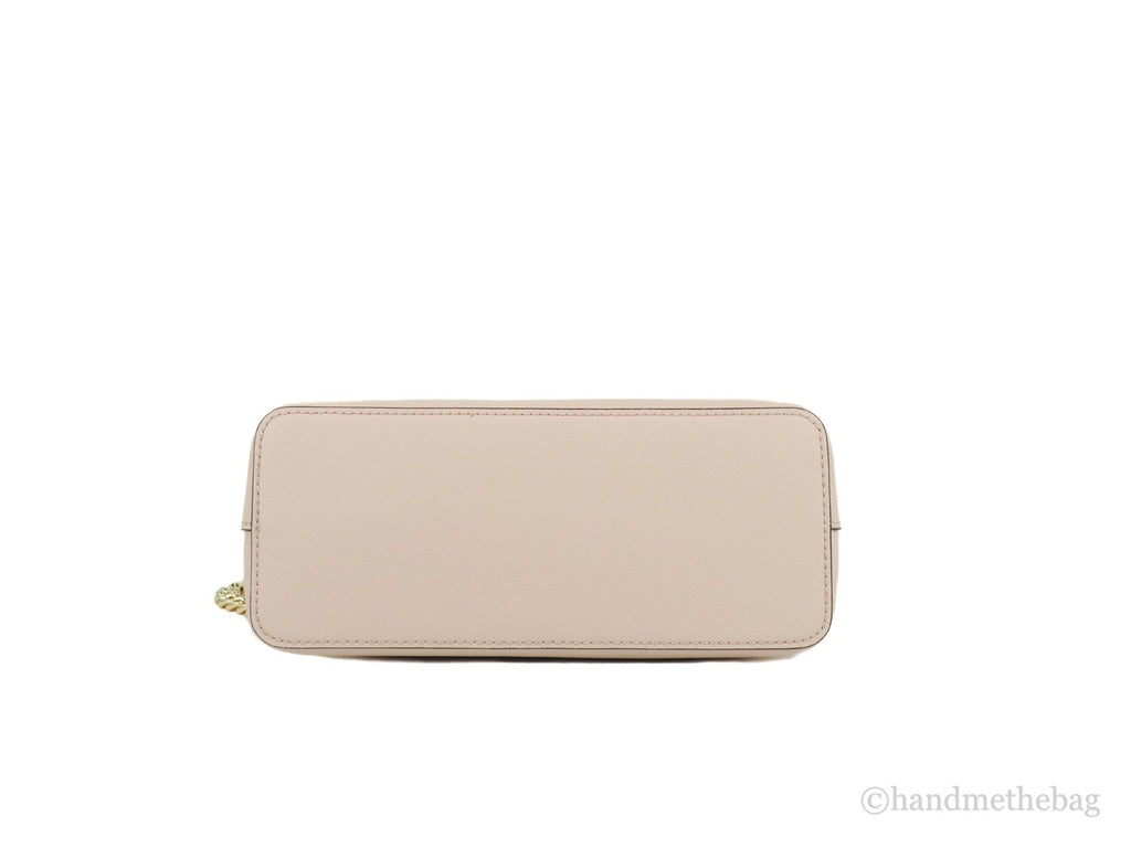 Jet Set Travel Dome Leather Crossbody Bag