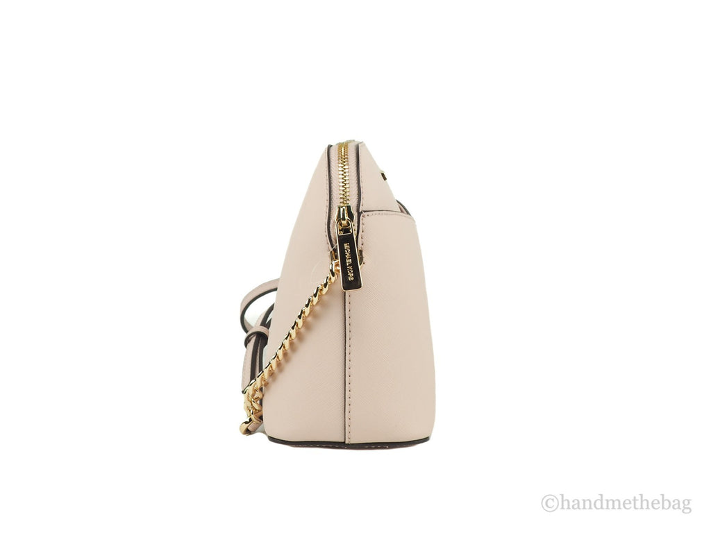 Jet Set Travel Dome Leather Crossbody Bag