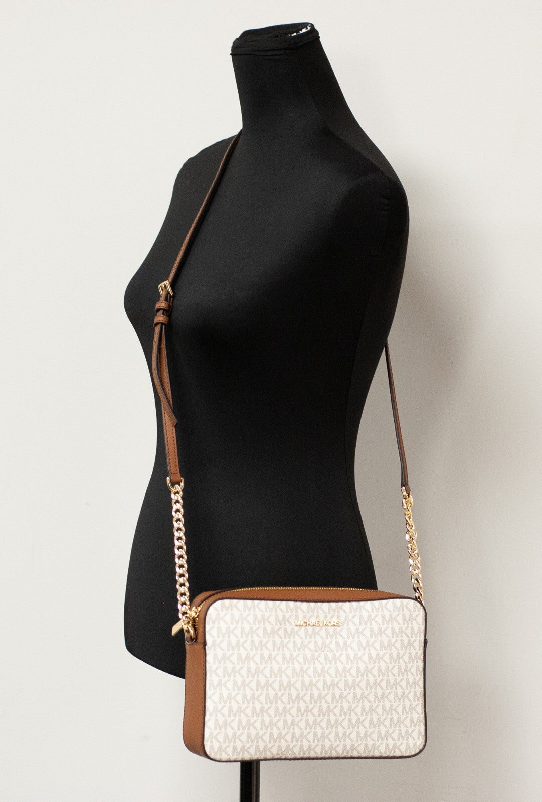 Large Signature-Print Jet Set Crossbody