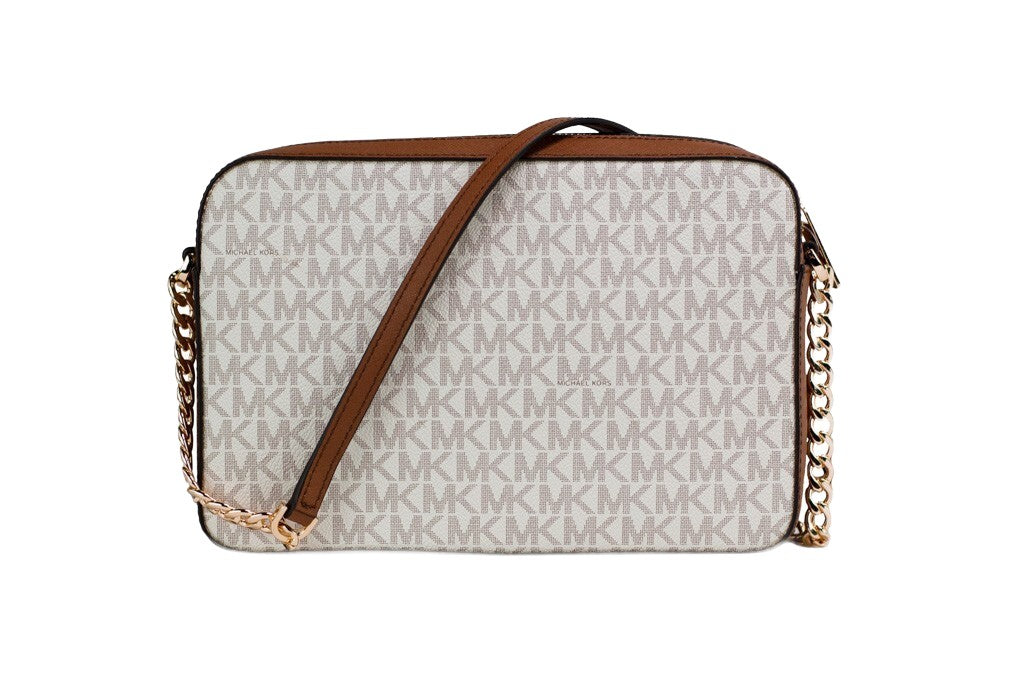 Large Signature-Print Jet Set Crossbody