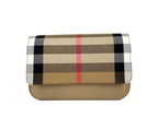 Small Leather Madison Crossbody Check Bag