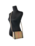 Small Leather Madison Crossbody Check Bag
