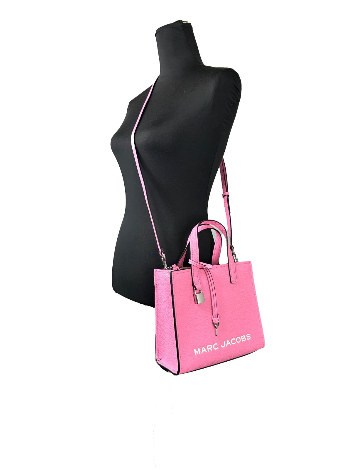 Mini Grind Pebbled Leather Petal Pink Crossbody