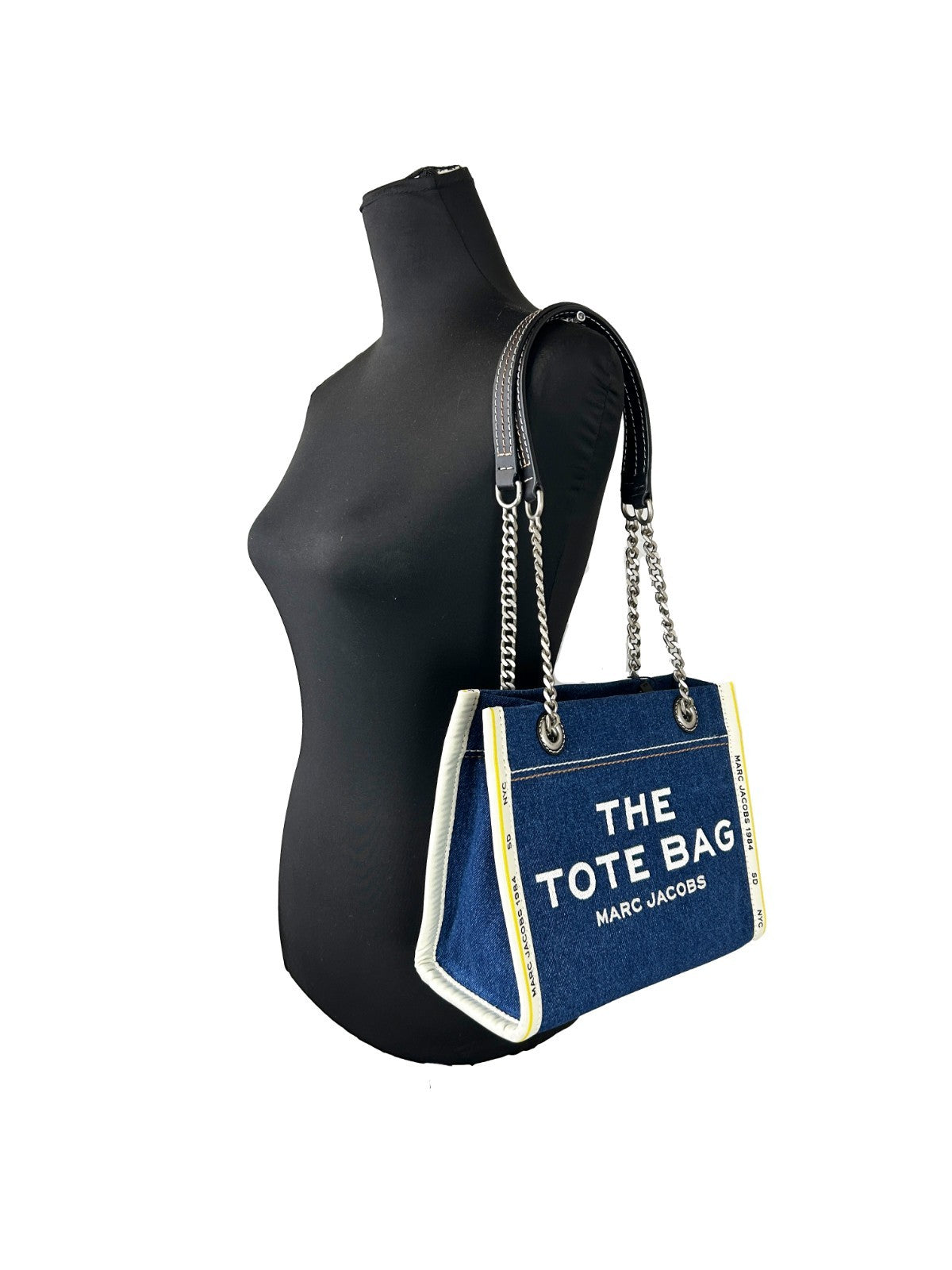 Denim Small Tote Bag