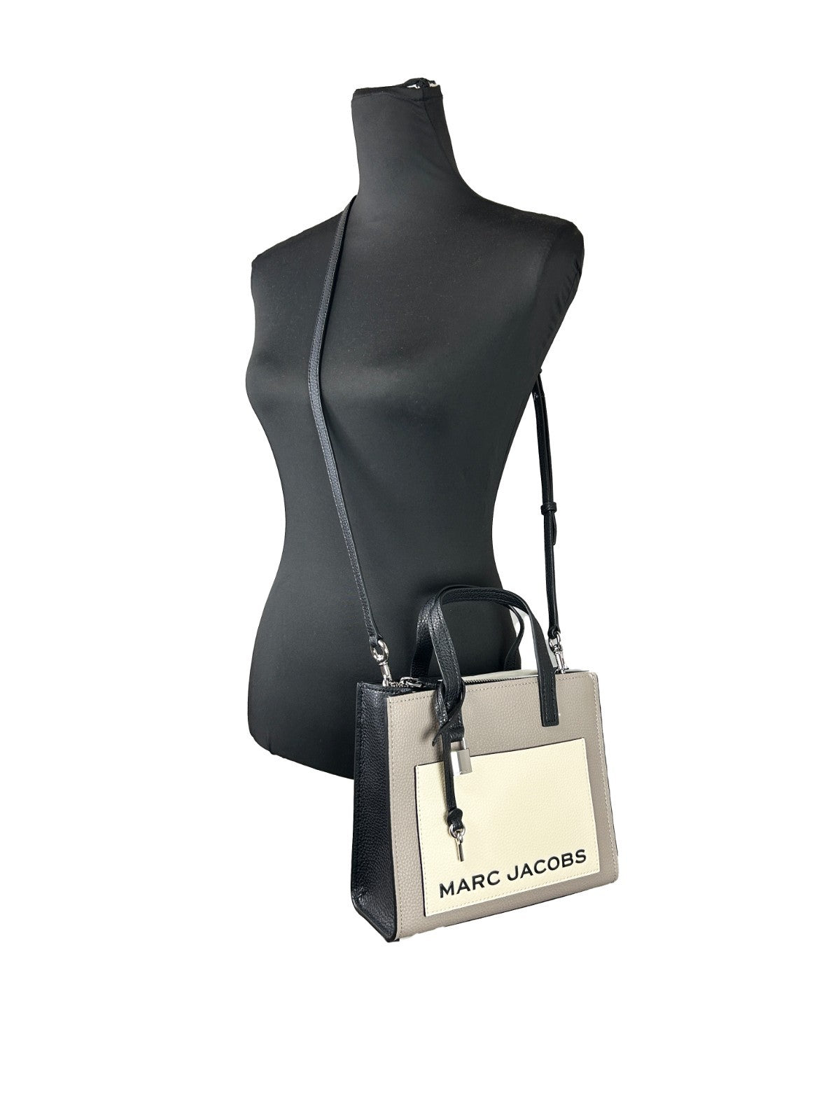 Grind Mini Pebbled Leather Tote Crossbody Bag