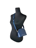 Small Dome Patent Leather Crossbody Bag