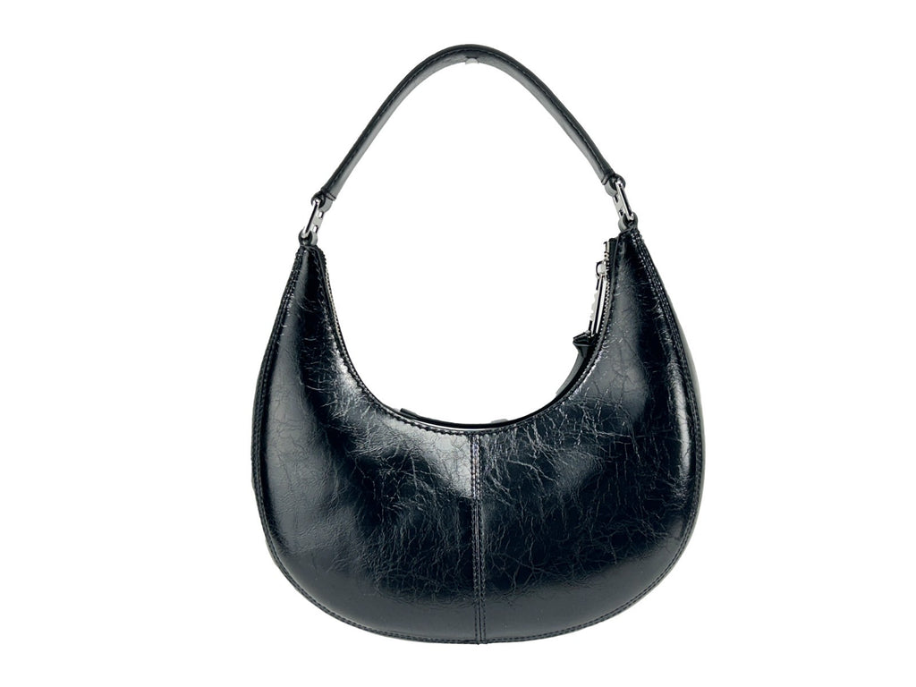 Small Cruiser Crinkle Leather Bag