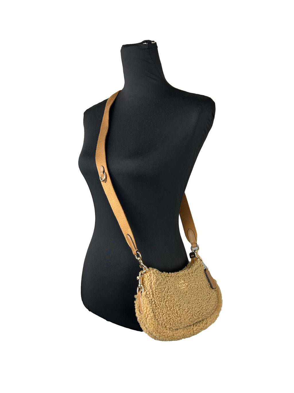 Shearling Fur Teri Mini Crossbody Bag