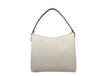 Beige Leather Merritt Shoulder Bag