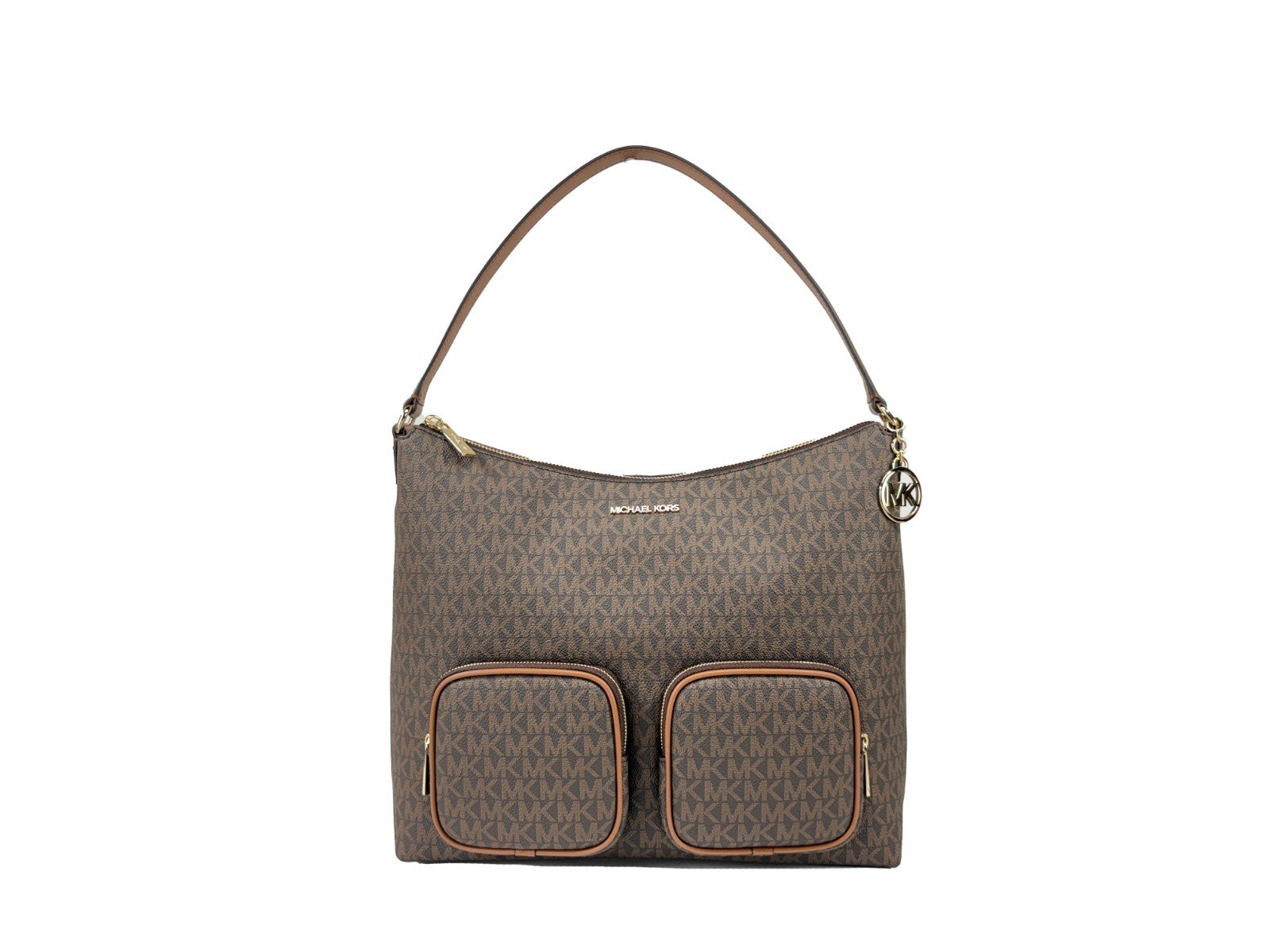 Black Leather Merritt Shoulder Bag