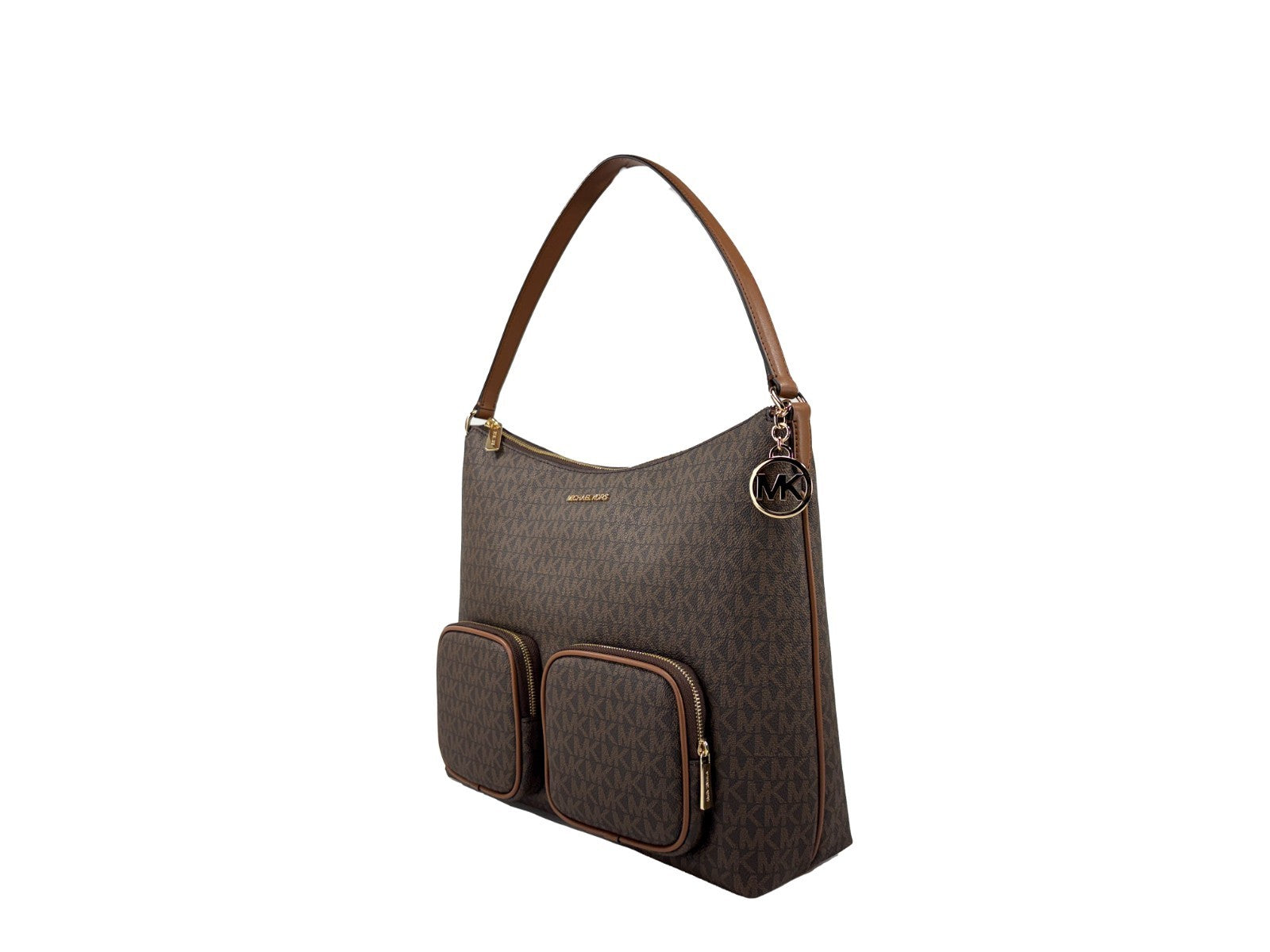 Black Leather Merritt Shoulder Bag