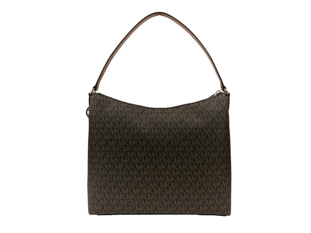Black Leather Merritt Shoulder Bag